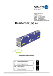 ITW Simco-Ion ThunderION 2.0 User Manual