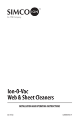 ITW Simco-Ion Ion-O-Vac Installation And Operating Instructions Manual