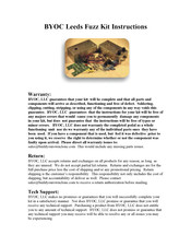 BYOC Leeds Fuzz Instructions Manual