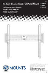 MW MOUNTS MW175F74 Instruction Manual