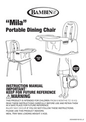 Bambino Mila Instruction Manual