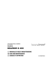 Gallignani G400 S Manual