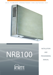 INIM NRB100 Installation And Programming Manual