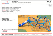 GSWeb Playground Equipment GS-RH112 Installation & Maintenance Instructions Manual