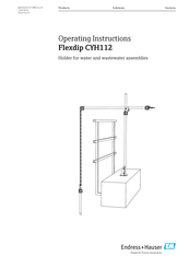 Endress+Hauser Flexdip CYH112 Operating Instructions Manual