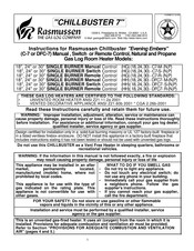 Rasmussen CHILLBUSTER Evening Embers DFC-7 Manual