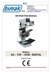 bimak TAF/C Instruction Manual
