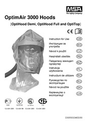 MSA OptiHood Demi Instructions For Use Manual