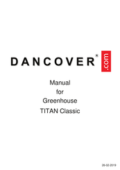 Dancover TITAN Classic Manual
