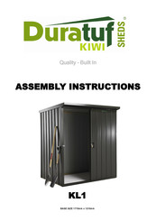 Duratuf KIWI KL1 Assembly Instructions Manual