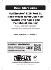 Tripp Lite NetDirector B024-HU16 Owner's Manual