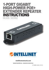 Intellinet 560962 Instructions Manual