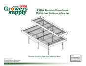 FarmTek Growers supply 112414S4X10T22 Assembly Instructions Manual