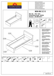 Conforama 60700 Assembling Instructions