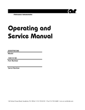 AR 2000TP2G8B Operating And Service Manual
