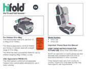 hifold Fit-and-fold booster HF02-GB Instruction Manual