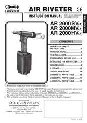 Lobtex LOBSTER AR 2000MV(A) Instruction Manual