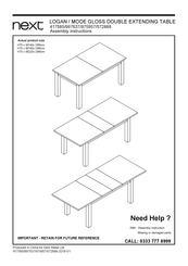 Next 572888 Assembly Instructions Manual