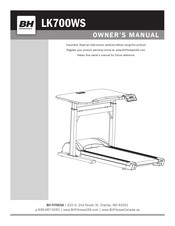 BH FITNESS LK700WS Owner's Manual