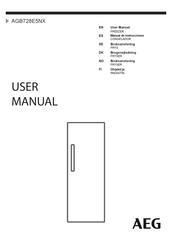 AEG AGB728E5NX User Manual
