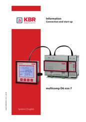 KBR multicomp D6 Series Connection Manual
