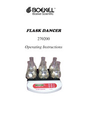 Boekel FLASK DANCER Operating Instructions Manual