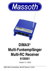 Massoth DiMAX 8130001 Manual