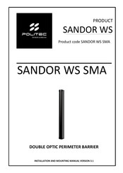 Politec SANDOR WS SMA Installation And Mounting Manual