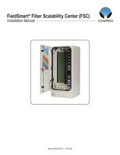 Clearfield FieldSmart FSC PON Cabinets 576 Port Installation Manual