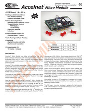 Copley Controls Corp. Accelnet ACK-055-06 Manual