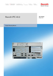 Bosch Rexroth IPC 40.2 Project Planning Manual