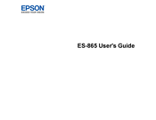 Epson ES-865 User Manual