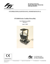PCC FTI PowerPak FT-B100-220V Operation, Maintenance, And Repair Manual