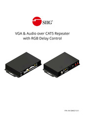 SIIG AV-GM0213-S1 Manual