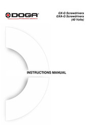 DOGA XS-40D Instruction Manual