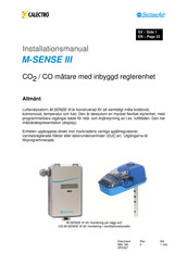 CALECTRO SenseAir UG-M-SENSE III Installation Manual