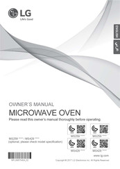 LG MS429 SERIES Owner's Manual