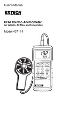 Extech Instruments 407114 User Manual