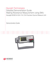 Keysight Technologies B2912A Demonstration Manual