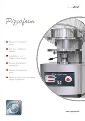 Cuppone Pizzaform  PZF/45DS User And Installation Manual
