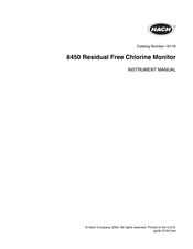 Hach 8450 Instrument Manual