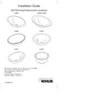 Kohler K-2605 Installation Manual