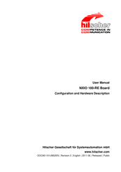 hilscher NXIO 100-RE User Manual