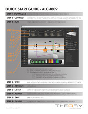 THEORY ALC-1809 Quick Start Manual