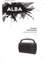 Alba PR-203 Instruction Manual
