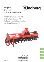 P.Lindberg 9051583 Original Manual