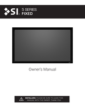 SI FIXED 5 Series Owner's Manual