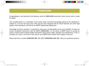 Kioti LK45 Owner's Manual