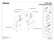 Steelcase Brody Desk Disassembly Direction