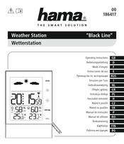 Hama Black Line Operating Instructions Manual